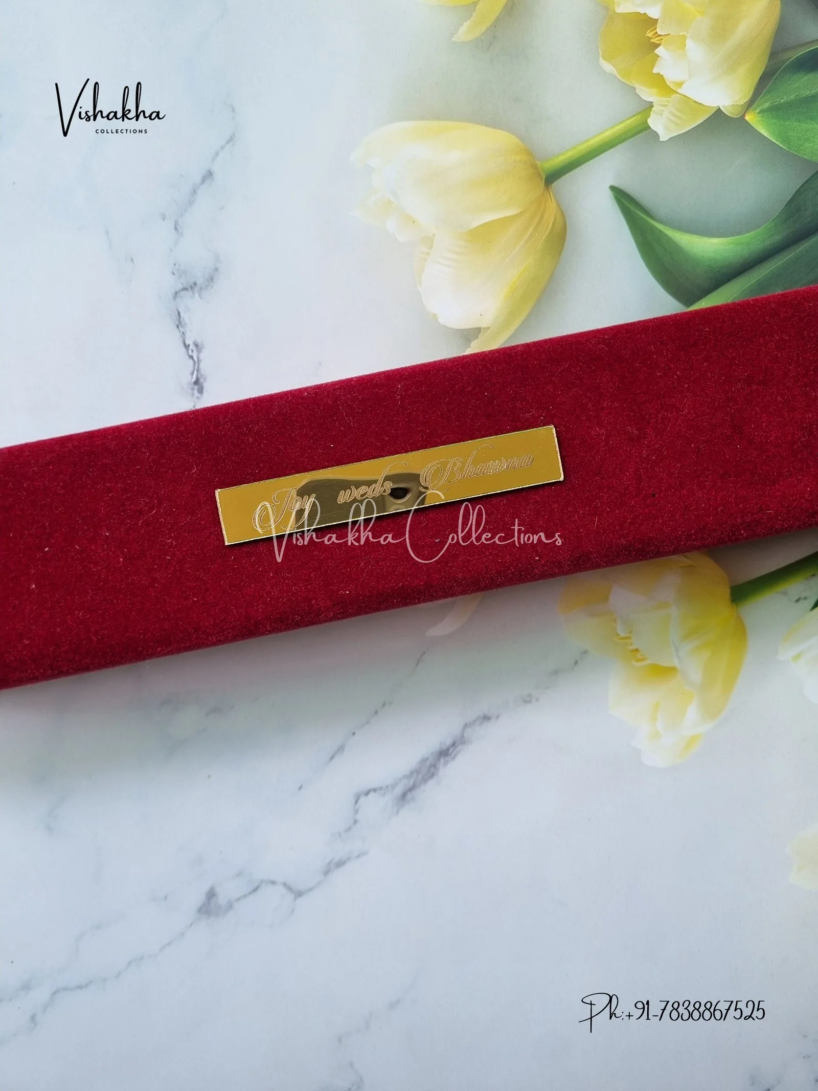 Scroll Farman invitation Cards FC-072